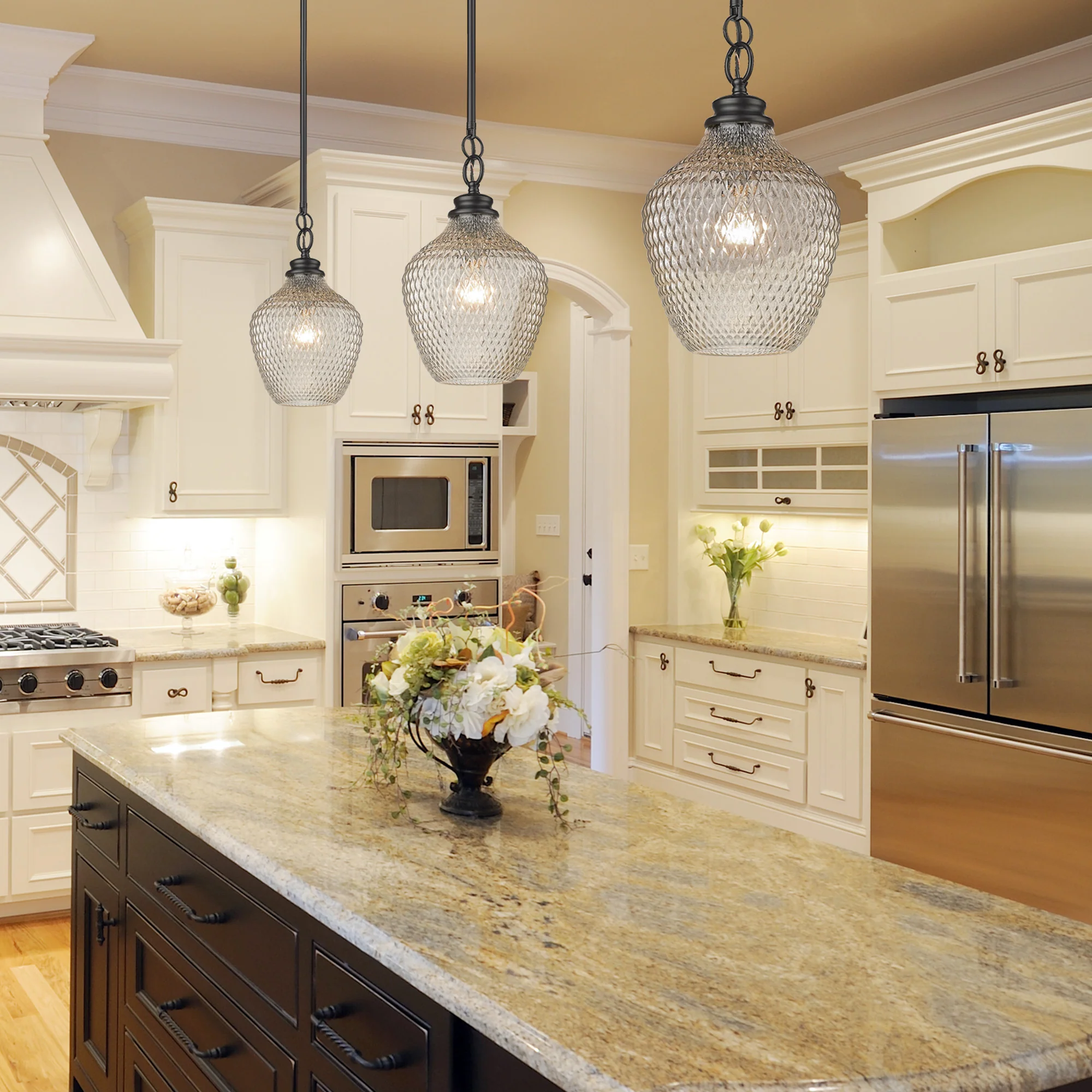 Golden Lighting Adeline 1-light Pendant in Matte Black - Image 2