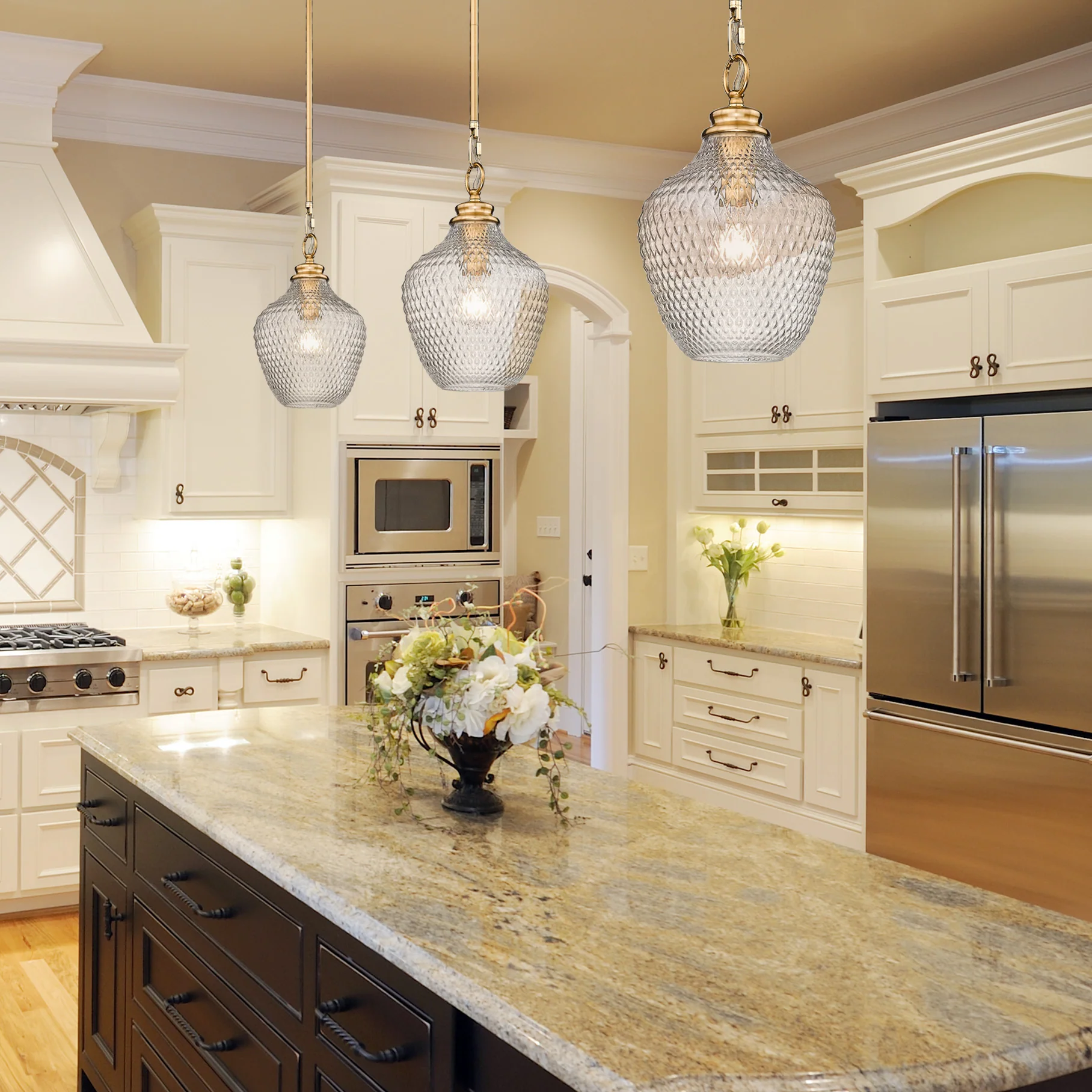 Golden Lighting Adeline 1-light Pendant in Modern Brushed Gold - Image 2
