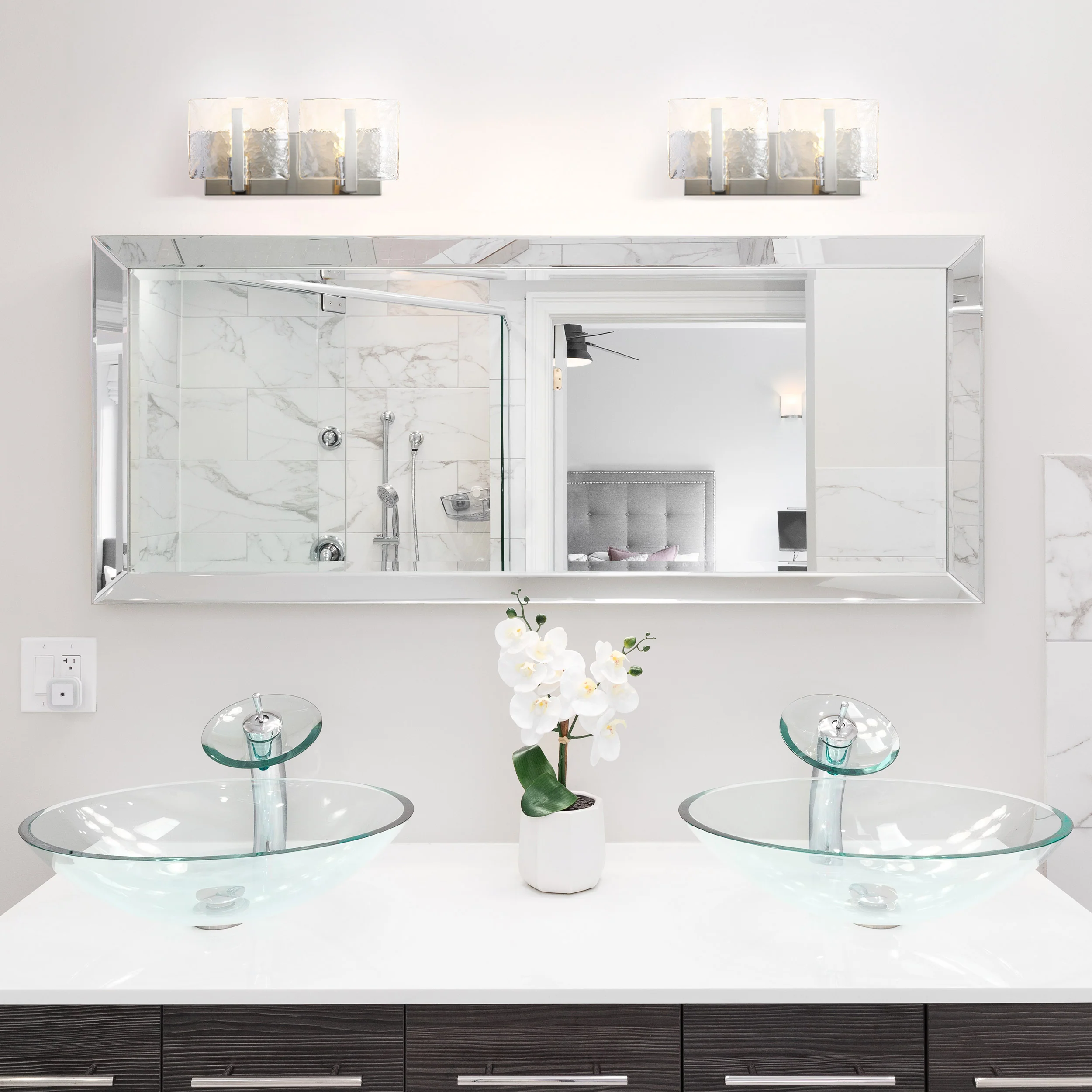 Golden Lighting Aenon 2-light Vanity in Pewter - Image 2