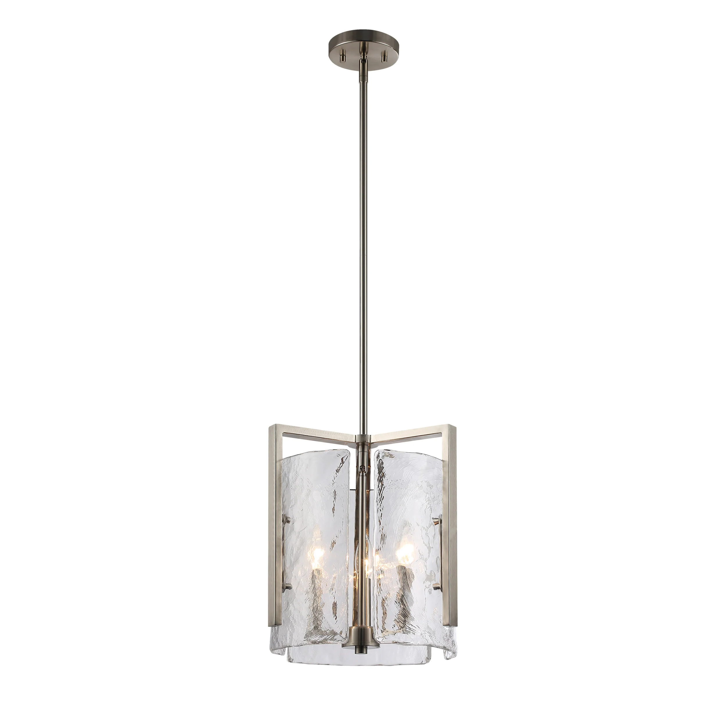 Golden Lighting Aenon 3-light Pendant in Pewter - Image 2
