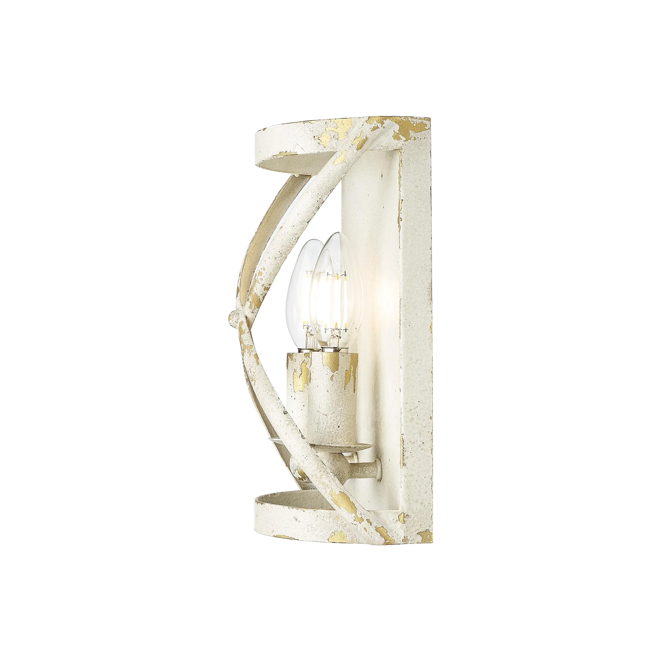 Golden Lighting Alcott 2-light Wall Sconce in Antique Ivory - Image 2