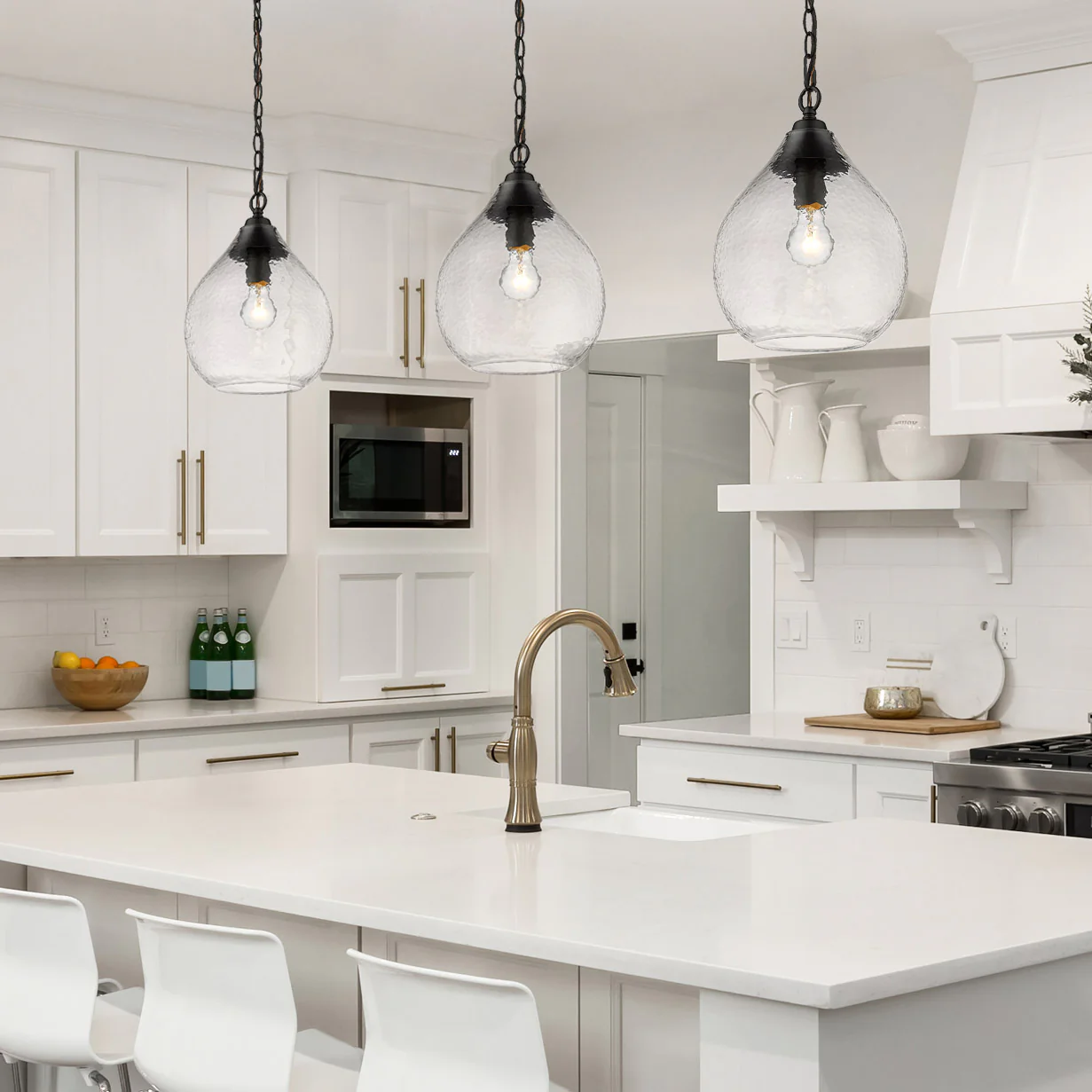 Golden Lighting Ariella 1-light Pendant in Matte Black - Image 2
