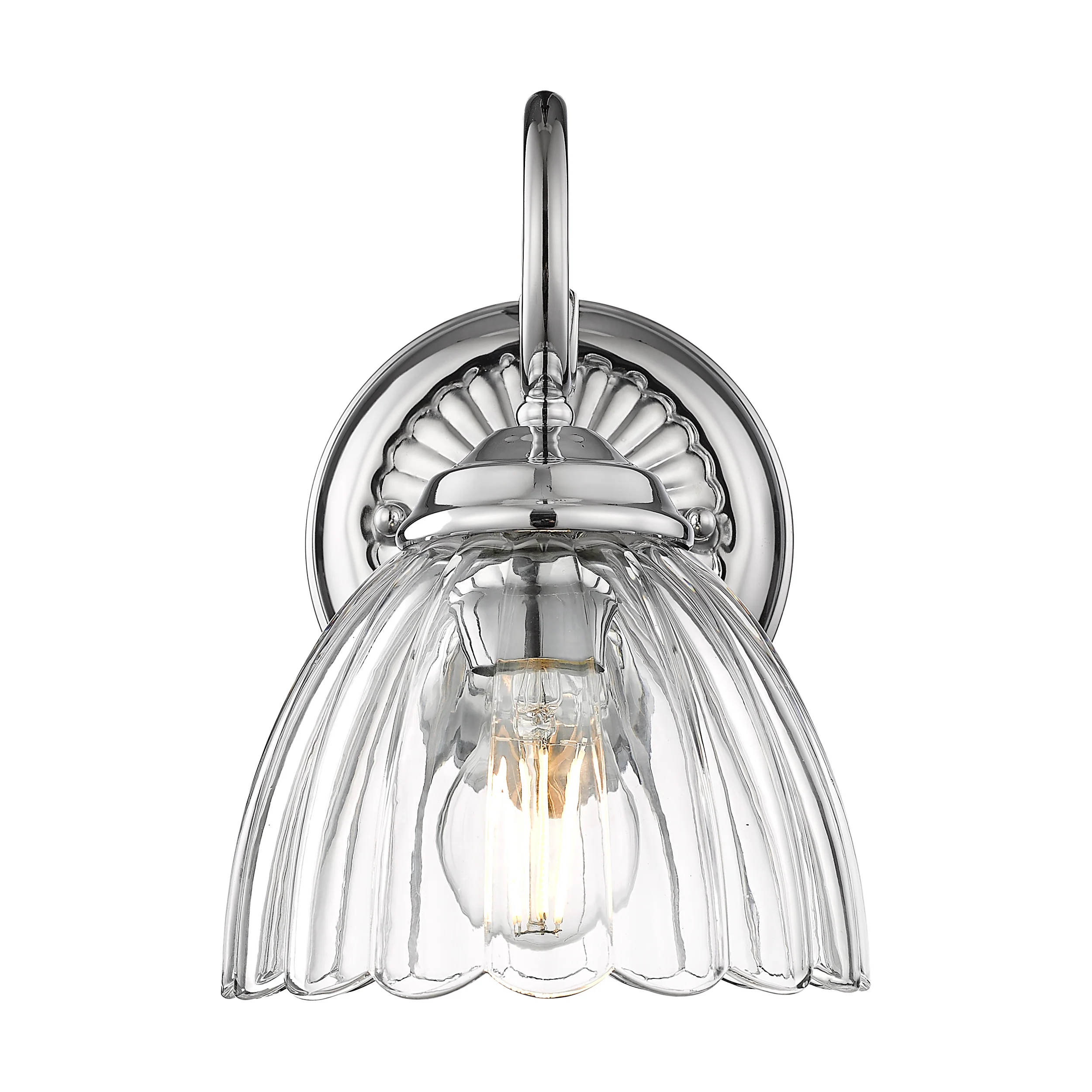 Golden Lighting Audra 1-light Wall Sconce in Chrome - Image 2