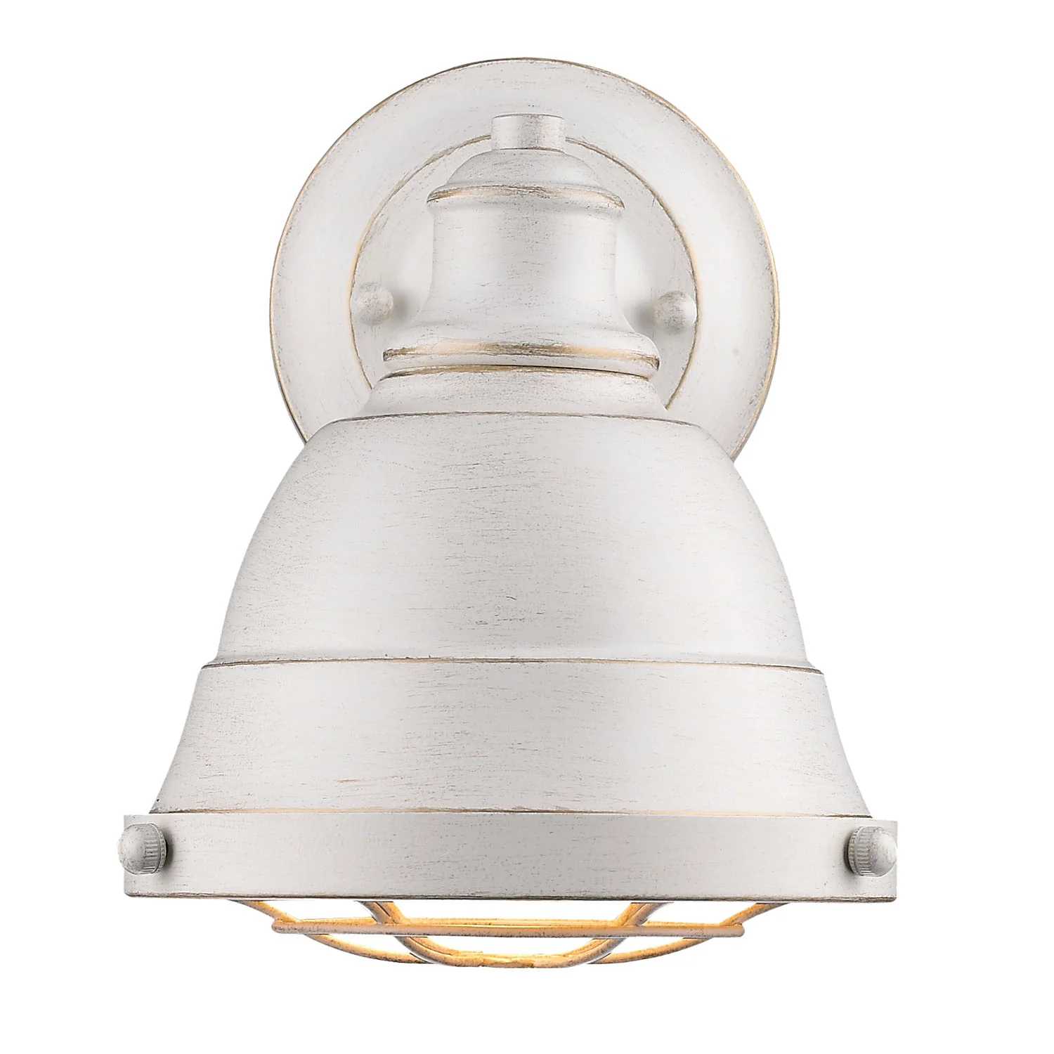 Golden Lighting Bartlett 1-light Vanity in French White - Image 2