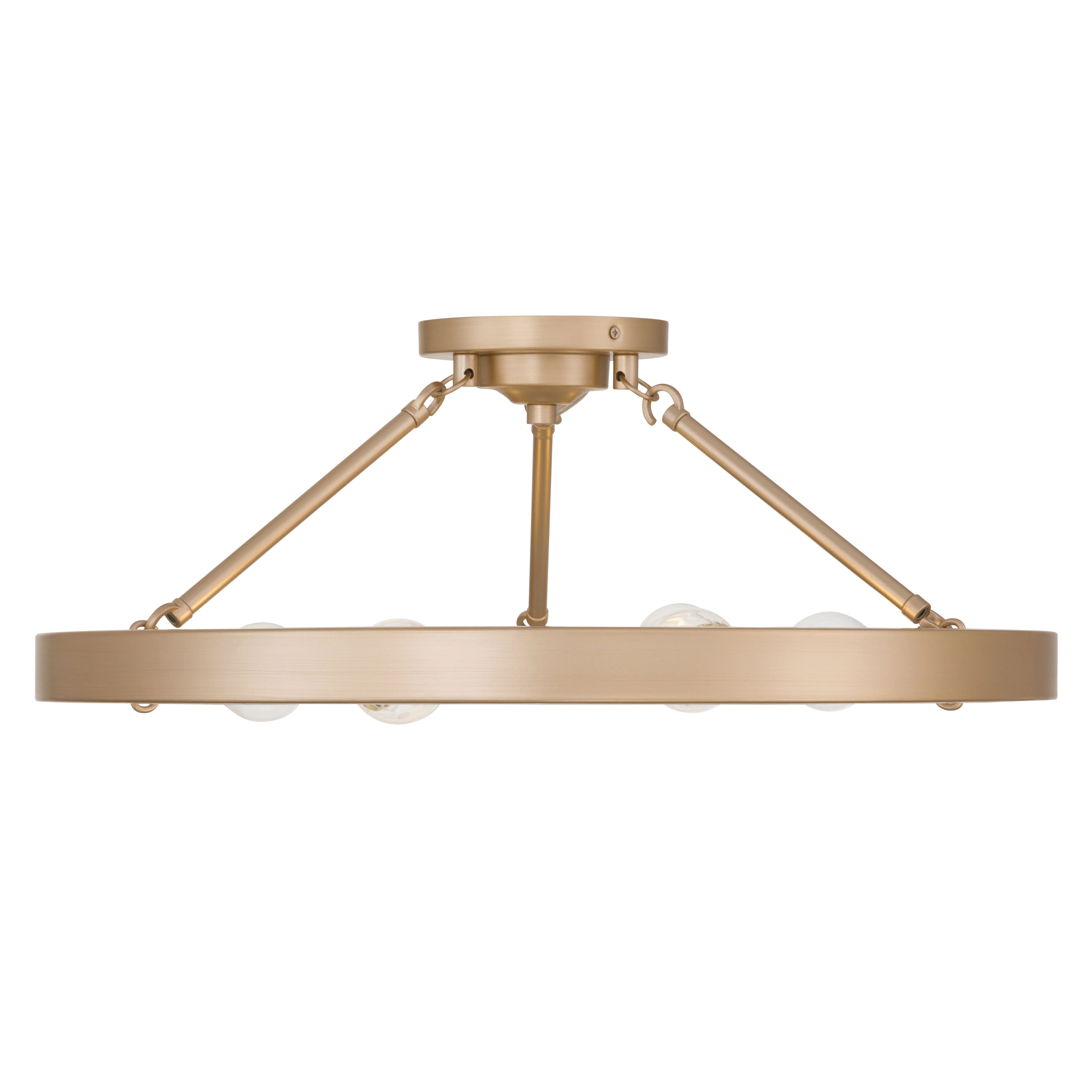 Golden Lighting Castile 6-light Semi-Flush Mount in French Gold - Image 2