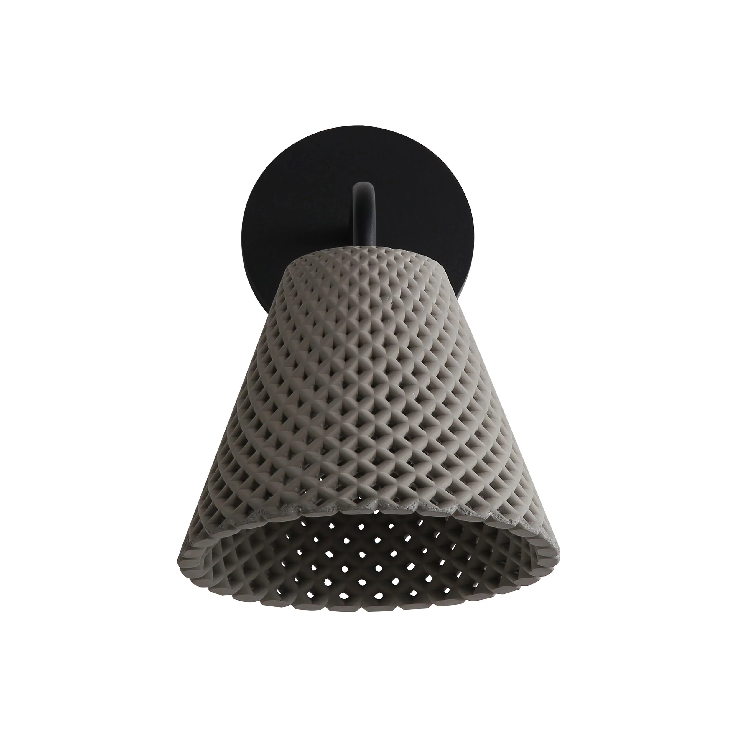 Golden Lighting Clarus Integrated LED Wall Sconce in Grey Cement - Image 2