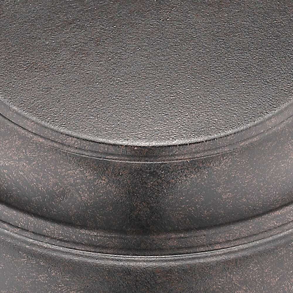 Golden Lighting Colson 3-light Flush Mount in Etruscan Bronze - Image 2