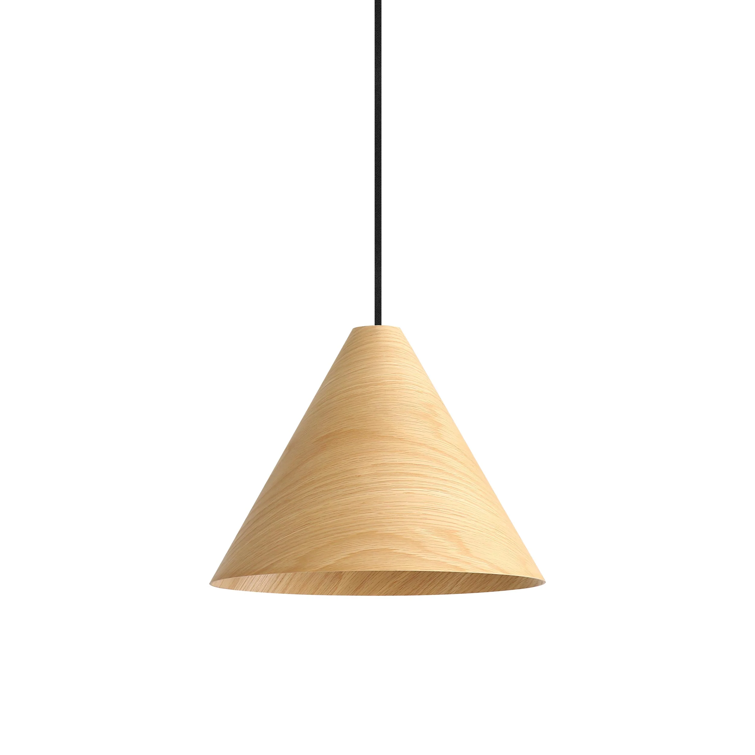 Golden Lighting Conique 1-light 13in Pendant in Light Walnut - Image 2