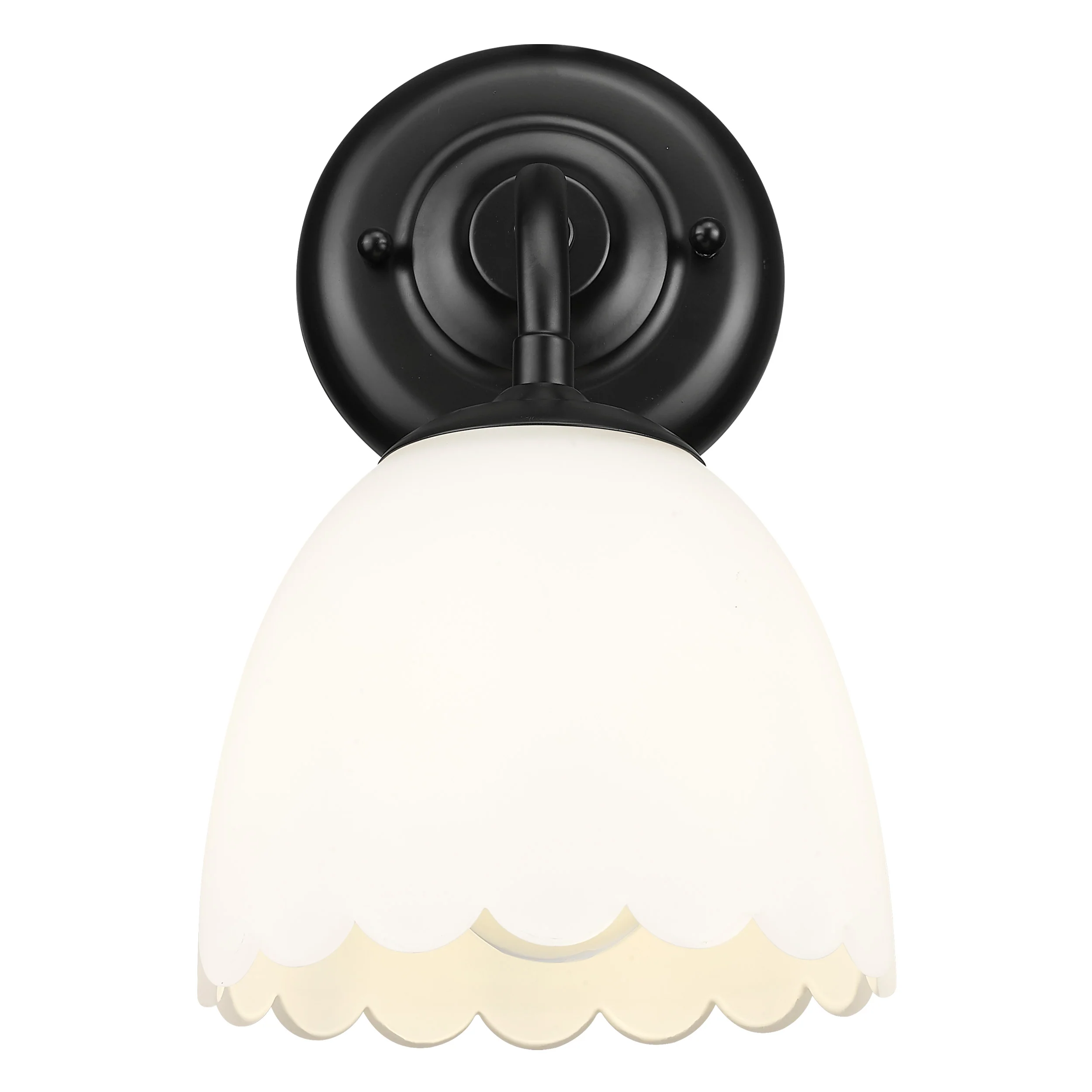 Golden Lighting Dorinda 1-light Wall Sconce in Matte Black - Image 2