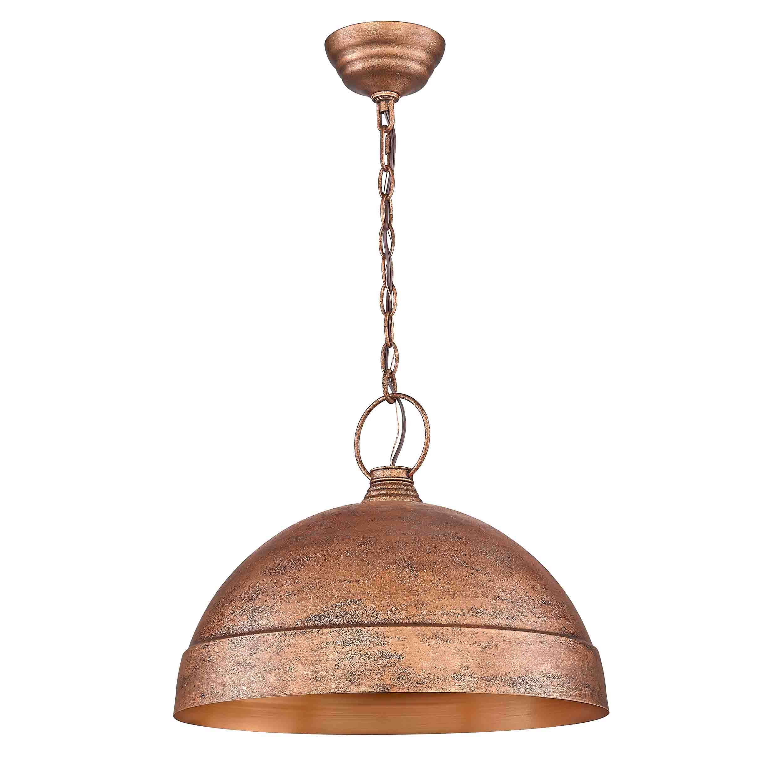 Golden Lighting Lincoln 1-light Pendant in Vintage Copper - Image 2