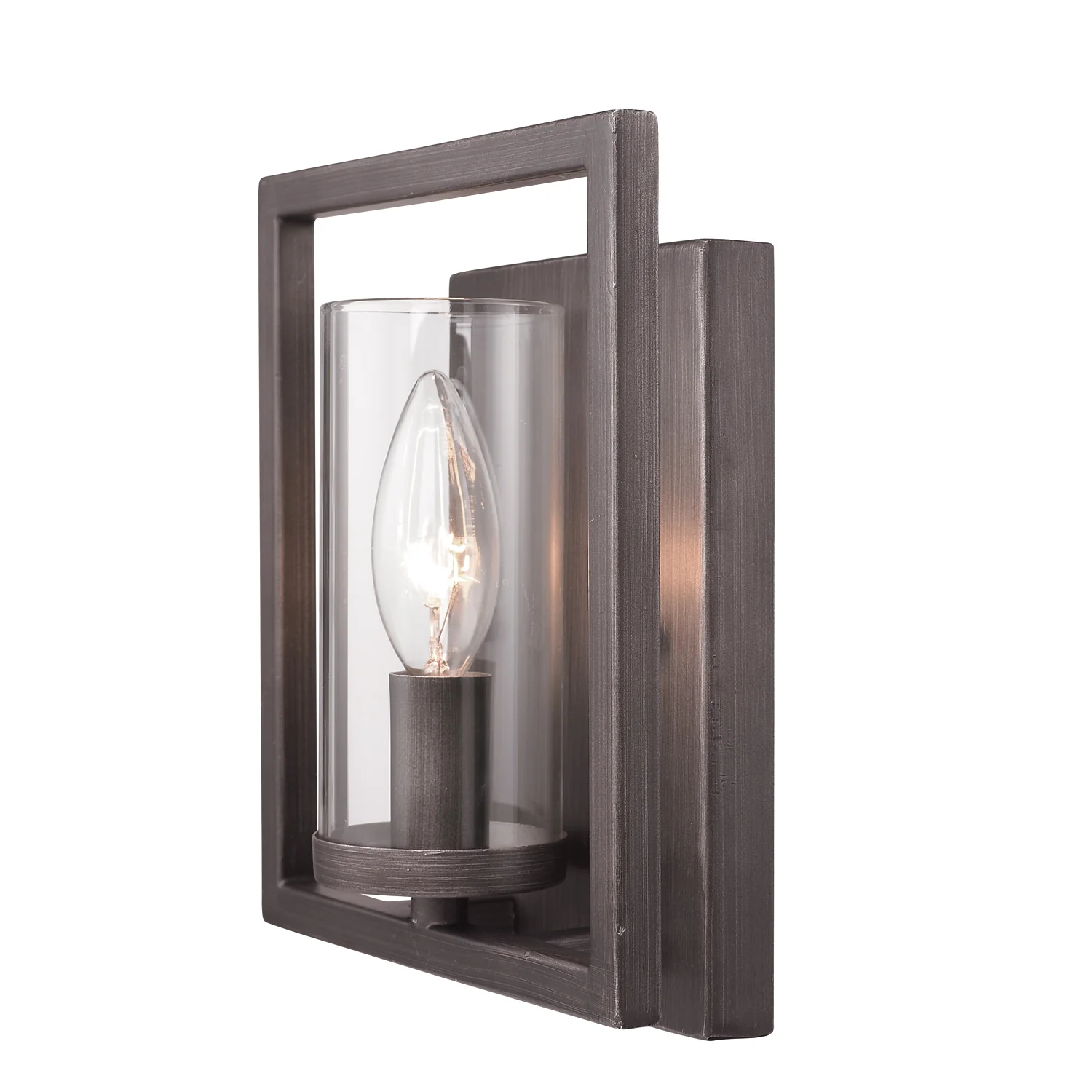 Golden Lighting Marco 1-light Wall Sconce in Gunmetal Bronze - Image 2