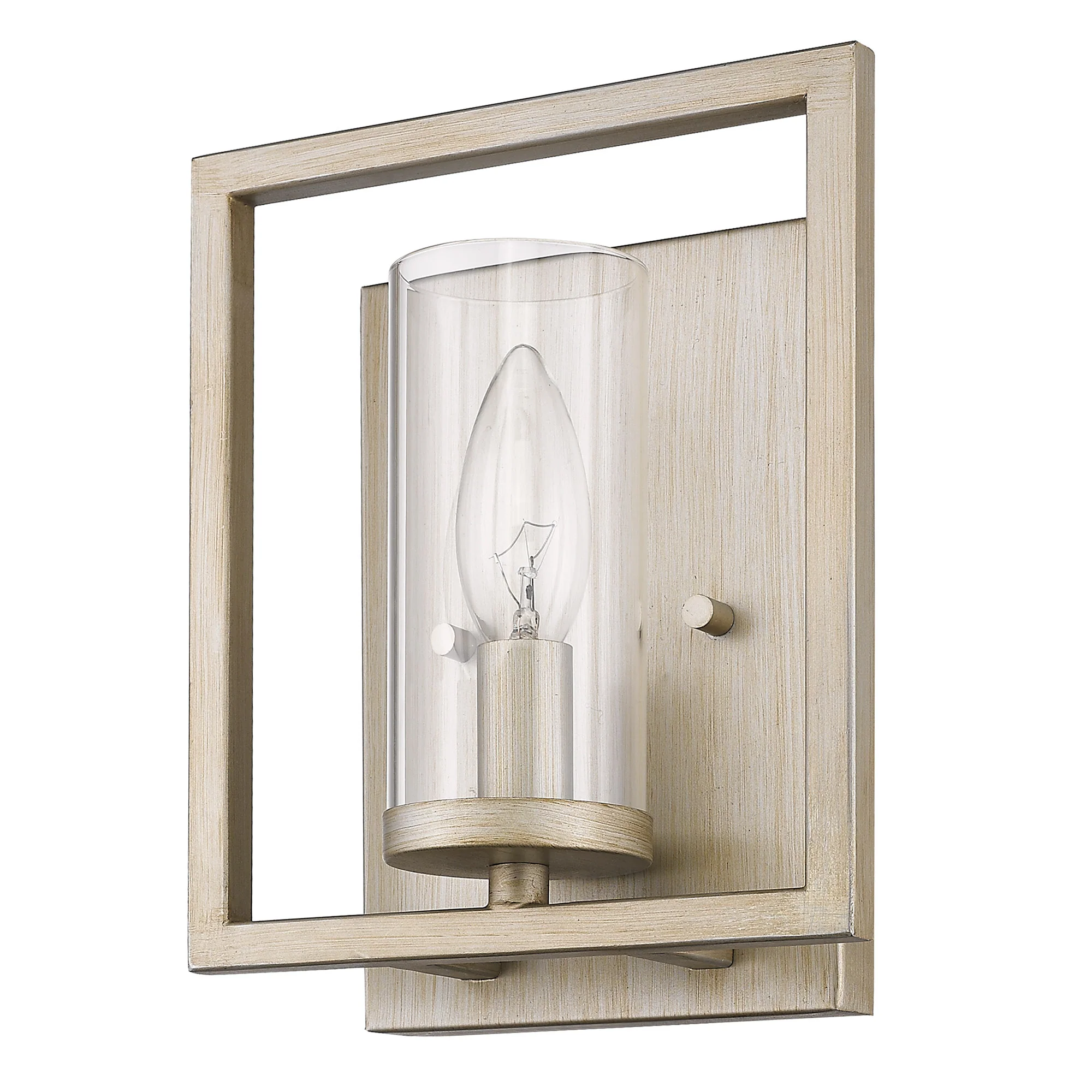 Golden Lighting Marco 1-light Wall Sconce in White Gold - Image 2