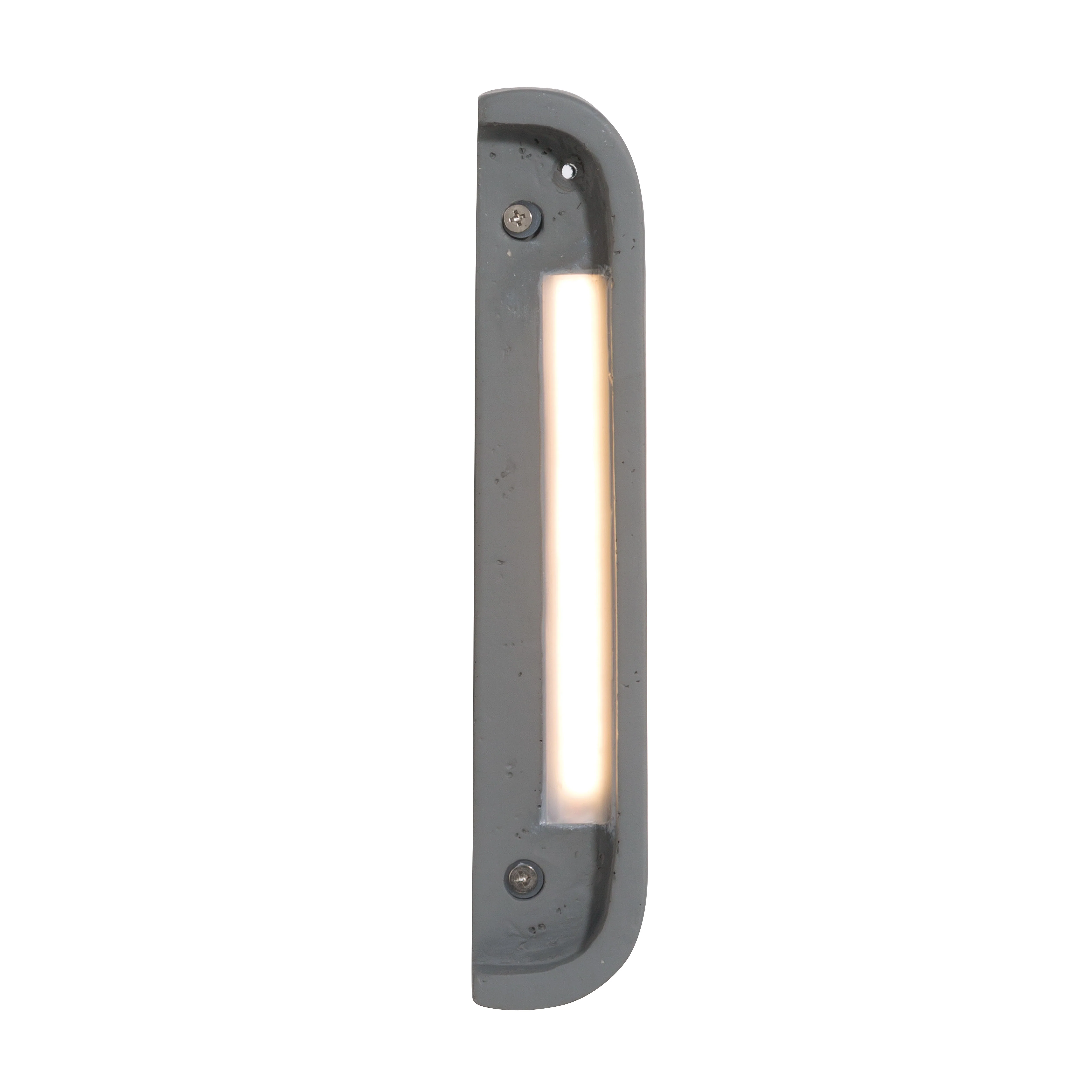 Golden Lighting Stela Integrated LED 9in Outdoor Wall in Gray Travertine - Image 2