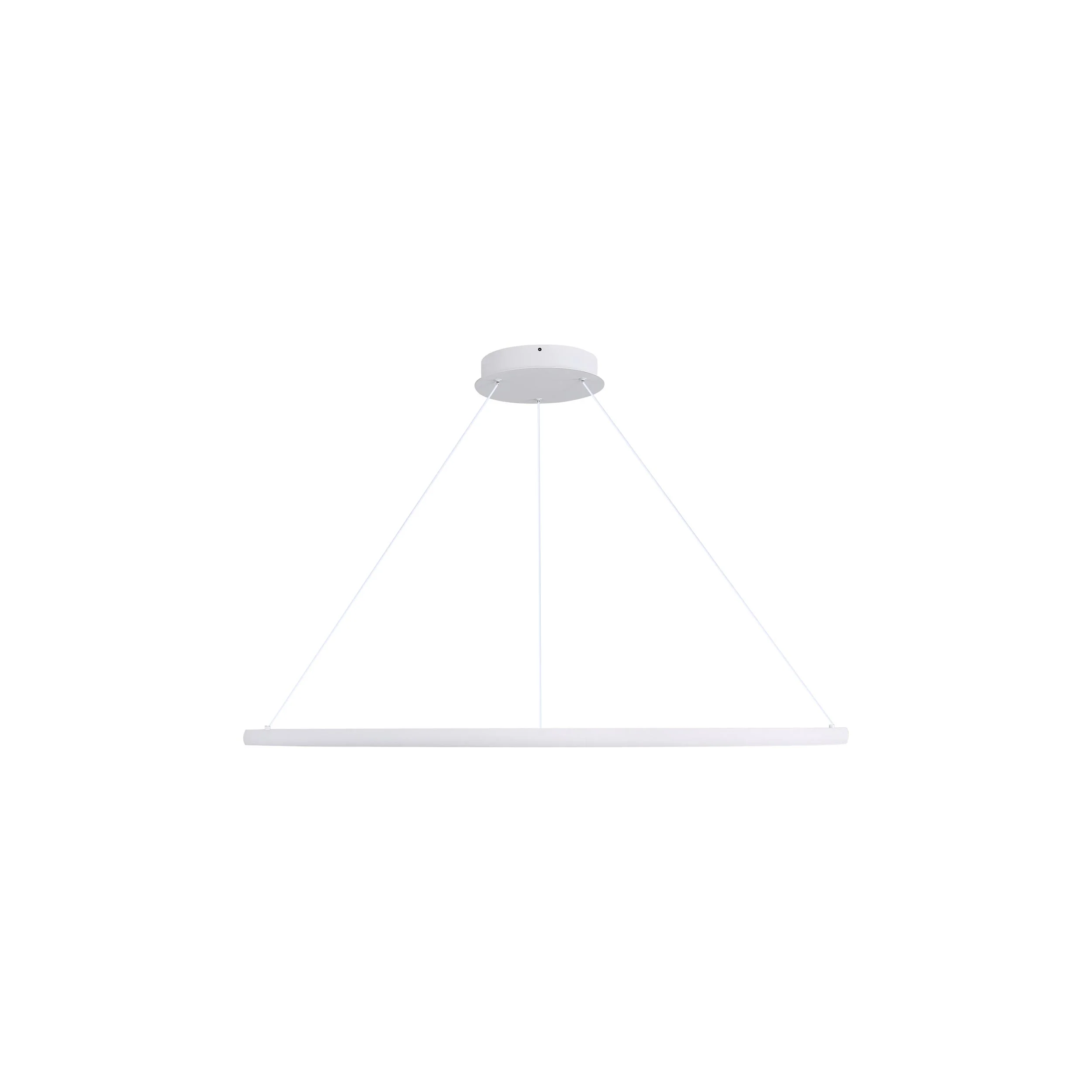Golden Lighting Veritas Integrated LED 35in Chandelier in Sand White - Image 2