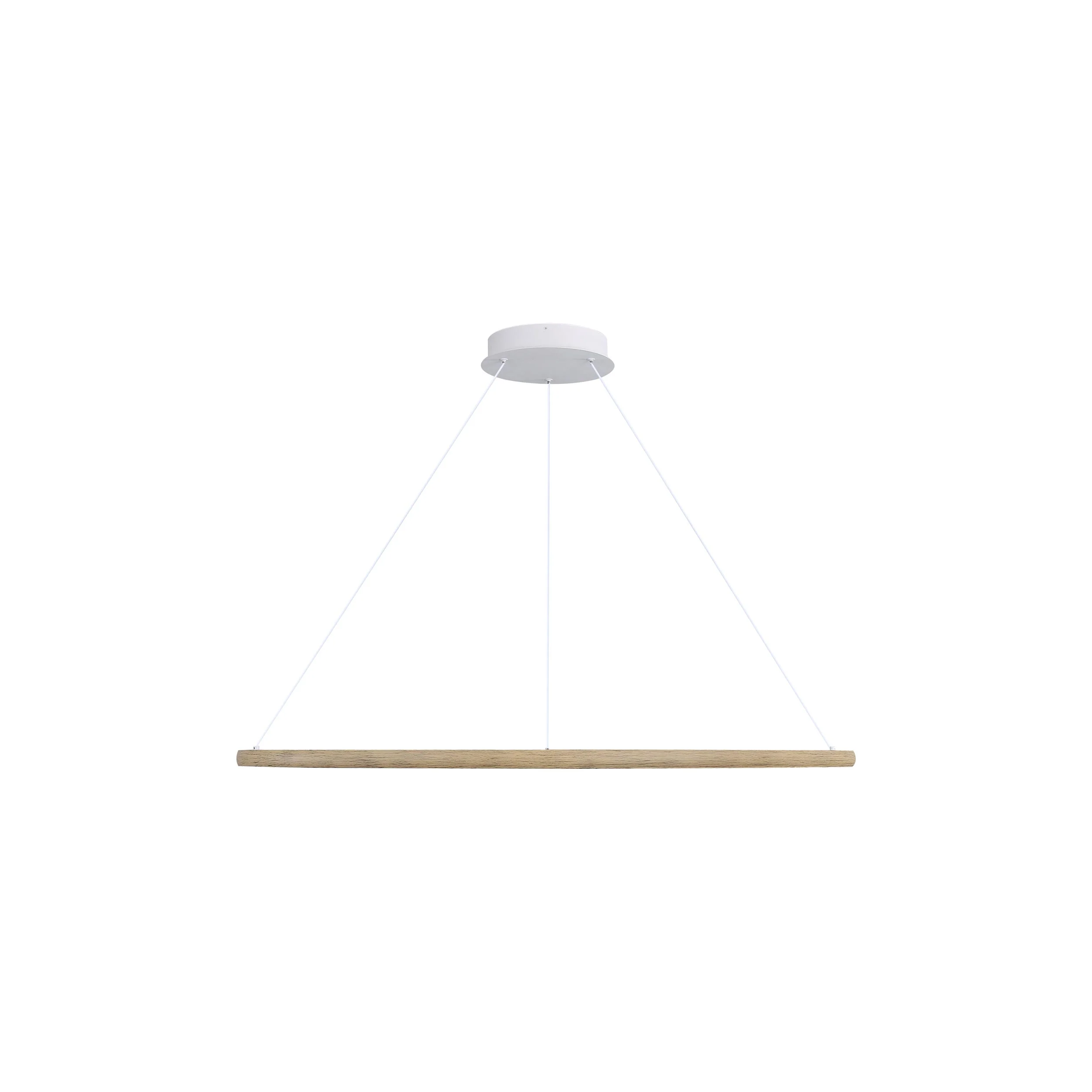 Golden Lighting Veritas Integrated LED 47in Chandelier in Driftwood - Image 2
