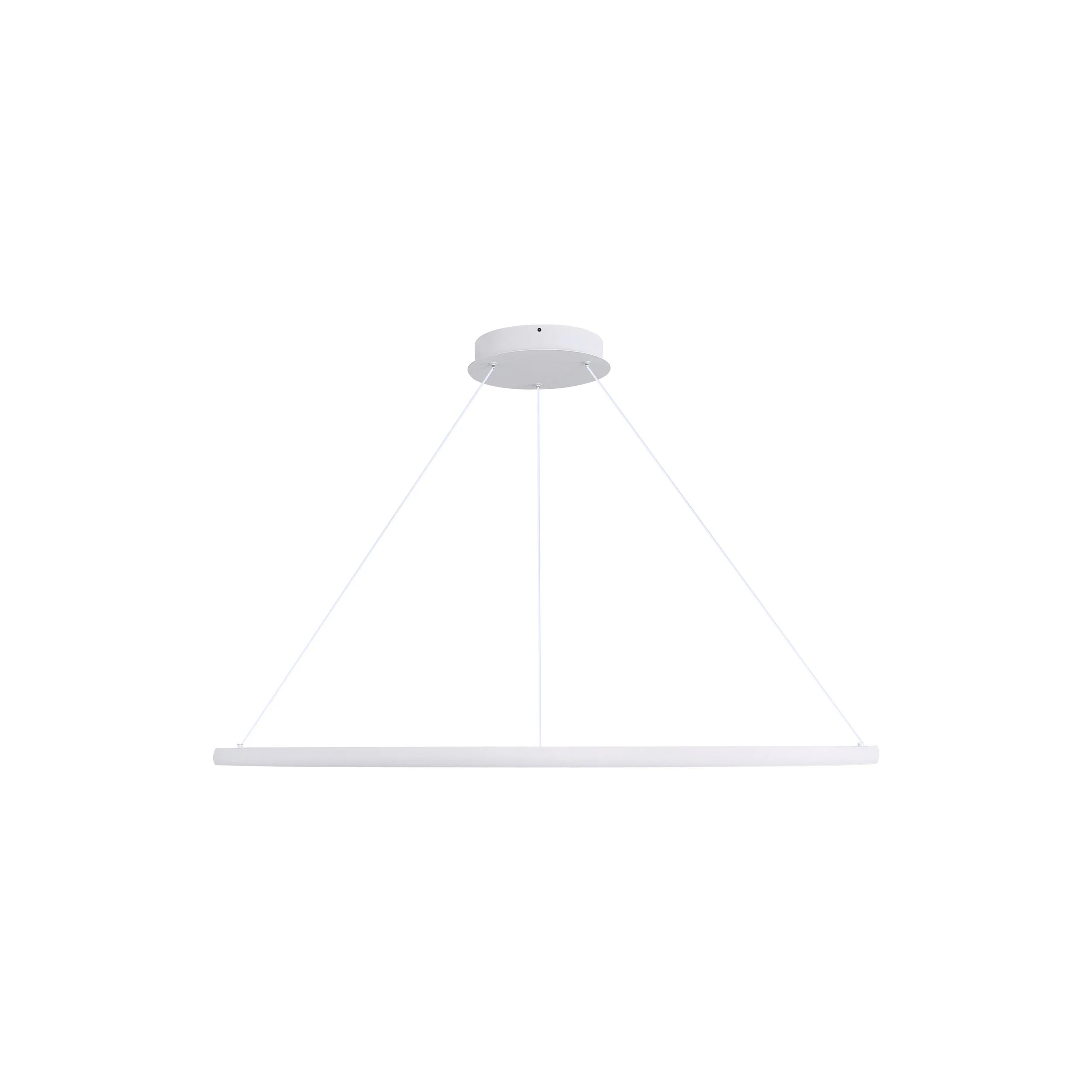 Golden Lighting Veritas Integrated LED 47in Chandelier in Sand White - Image 2