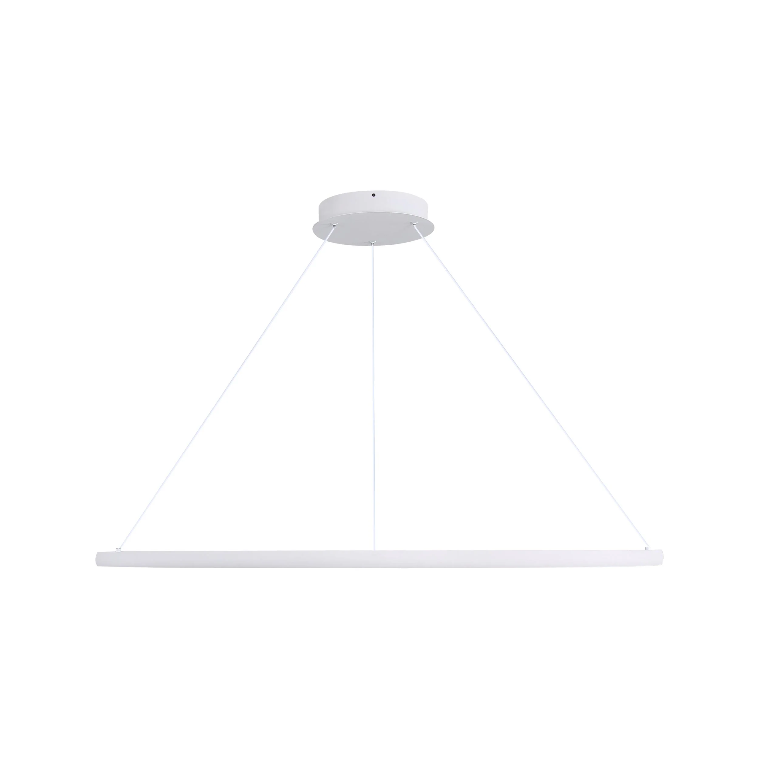 Golden Lighting Veritas Integrated LED 71in Chandelier in Sand White - Image 2