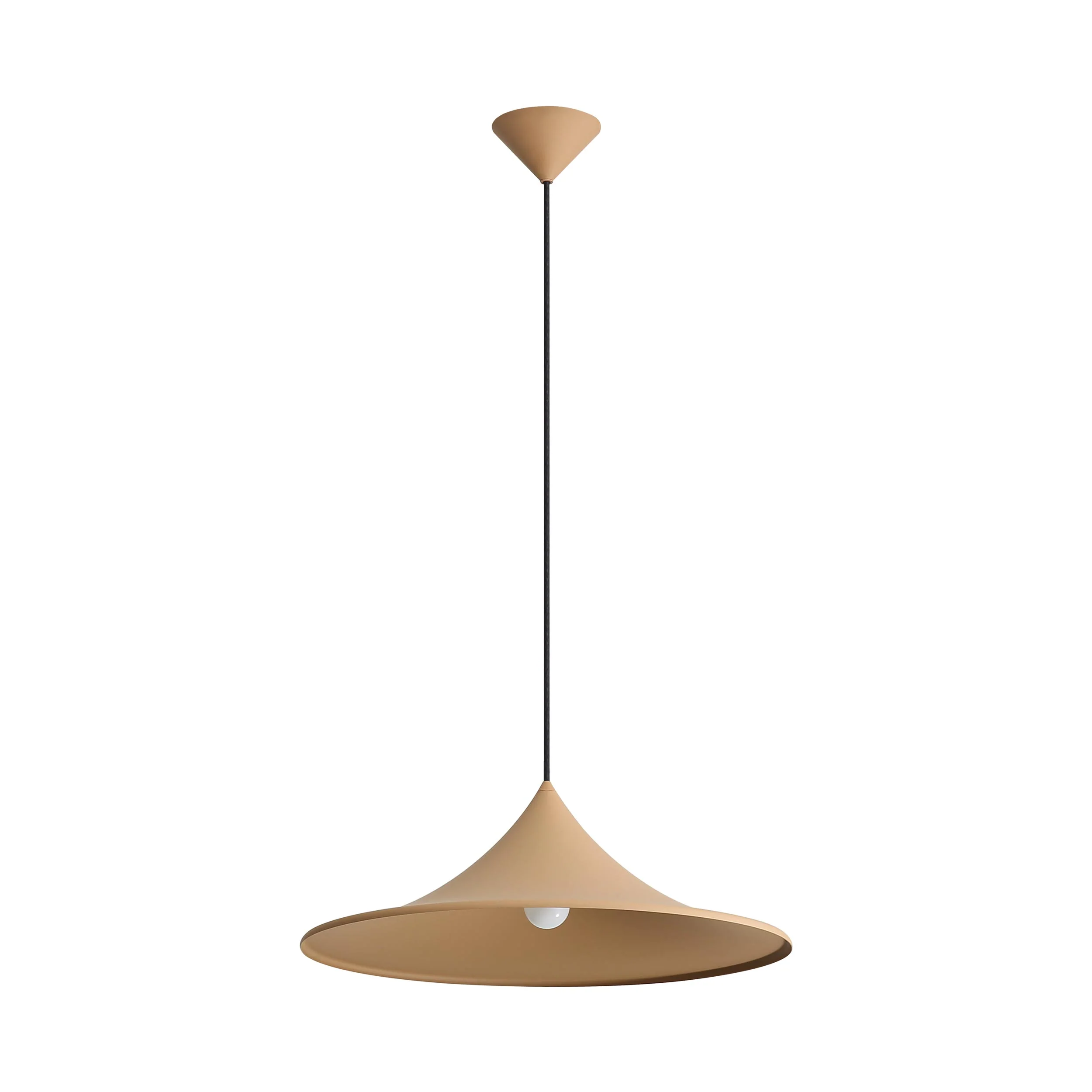 Golden Lighting Vistara 1-light 20in Pendant in Latte - Image 2