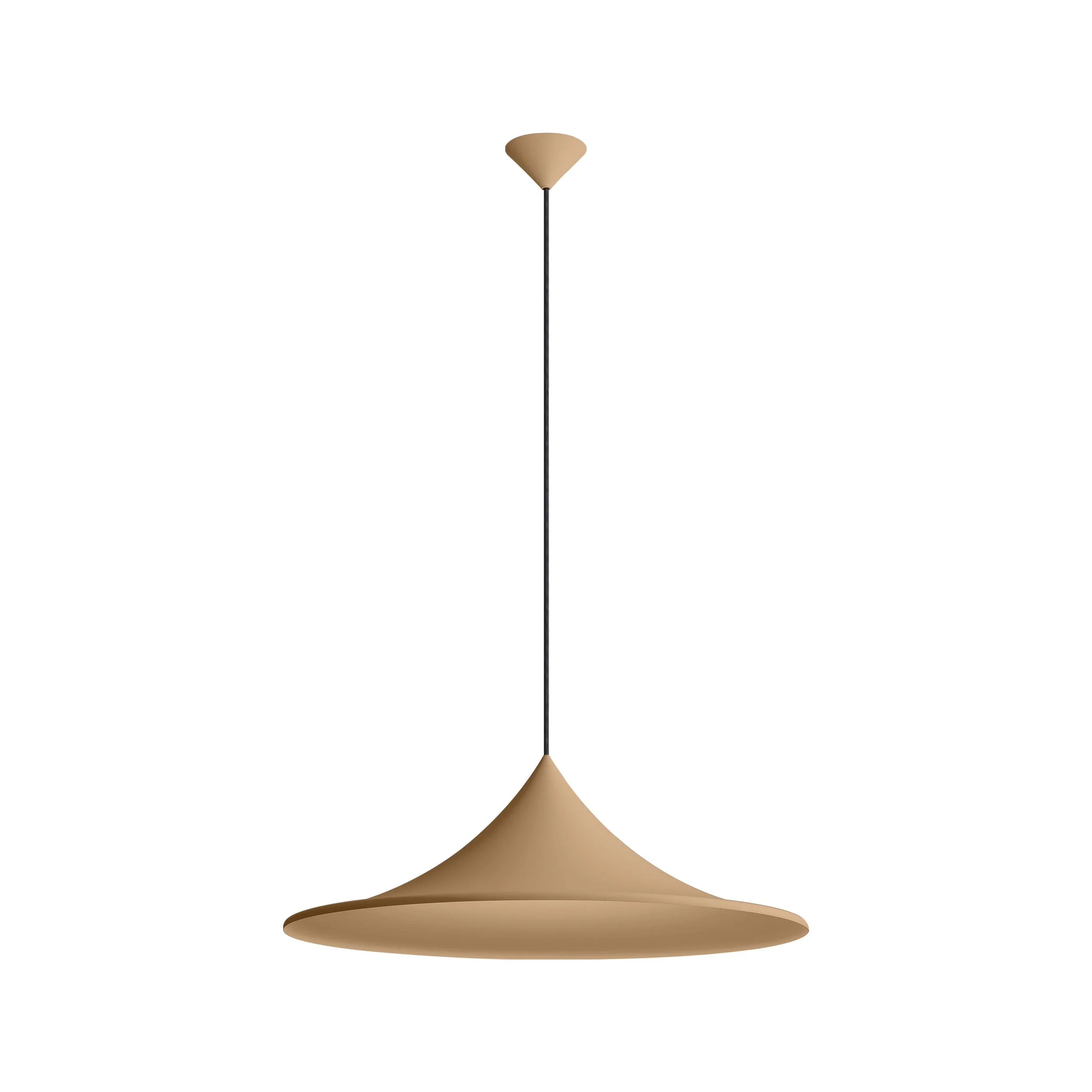 Golden Lighting Vistara 1-light 28in Pendant in Latte - Image 2