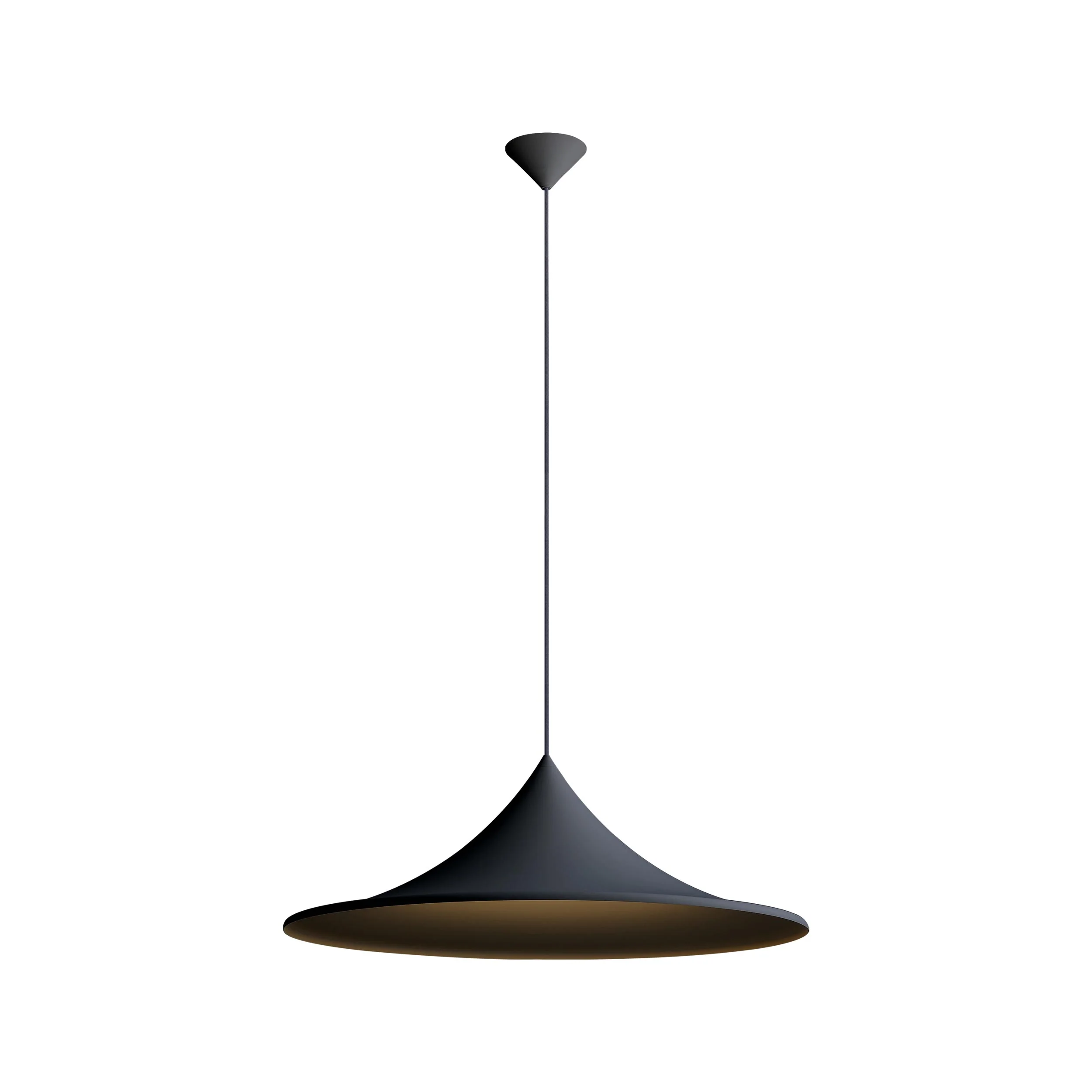 Golden Lighting Vistara 1-light 28in Pendant in Sand Black - Image 2