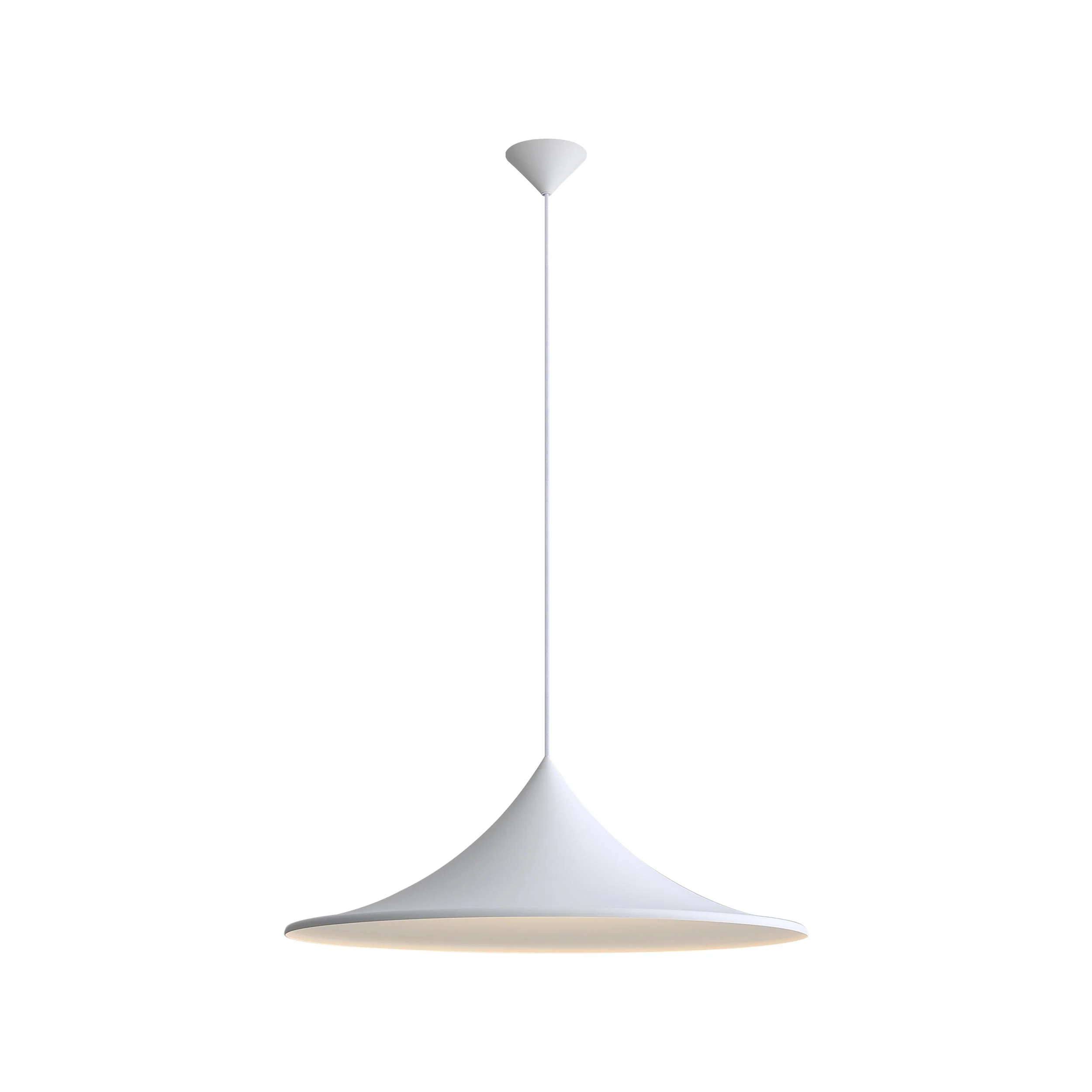 Golden Lighting Vistara 1-light 28in Pendant in Sand White - Image 2