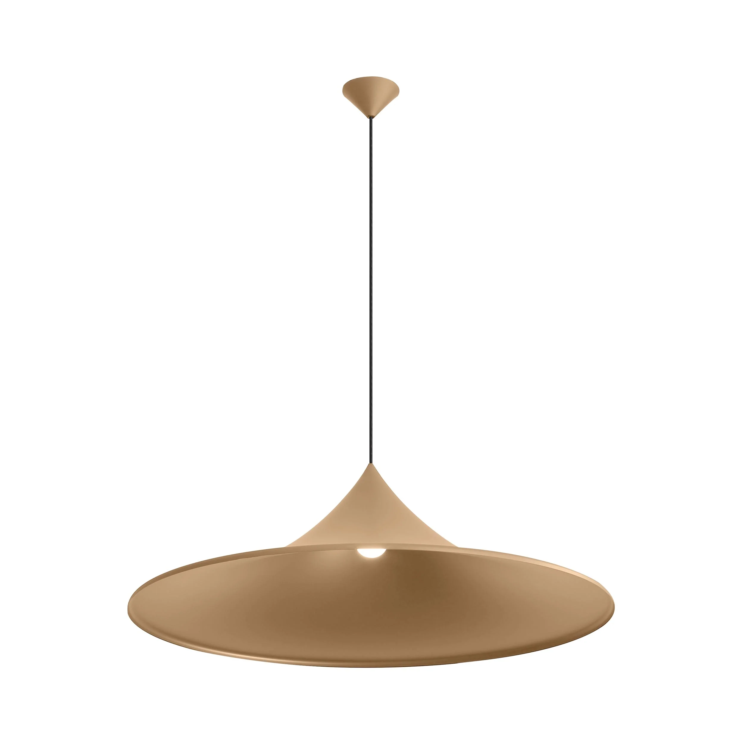 Golden Lighting Vistara 1-light 35in Pendant in Latte - Image 2