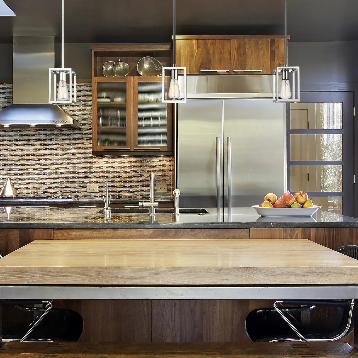 Golden Lighting Wesson 1-light Pendant in Chrome - Image 2