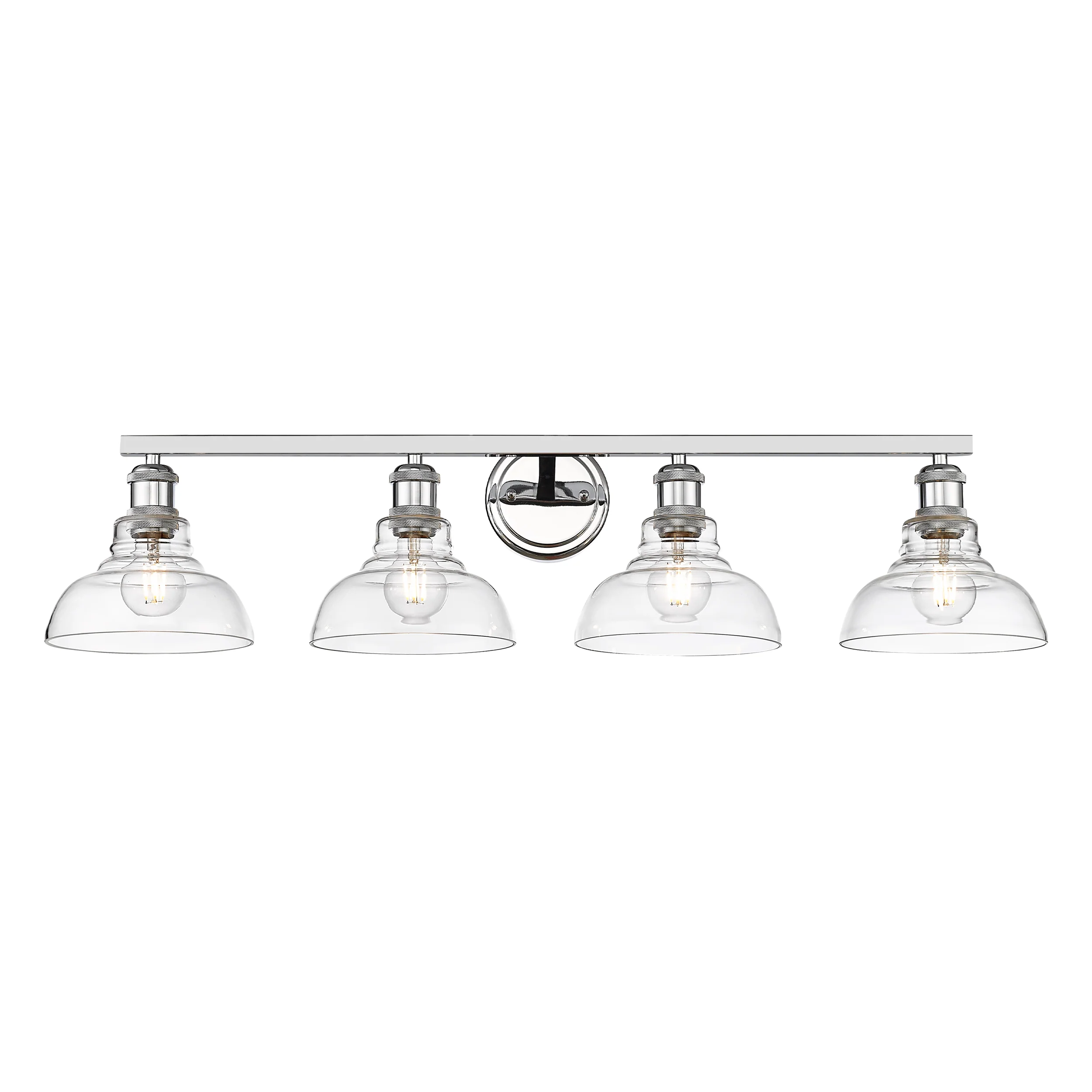 Yep by Golden Lighting Carver 4-light Vanity in Chrome - Image 2