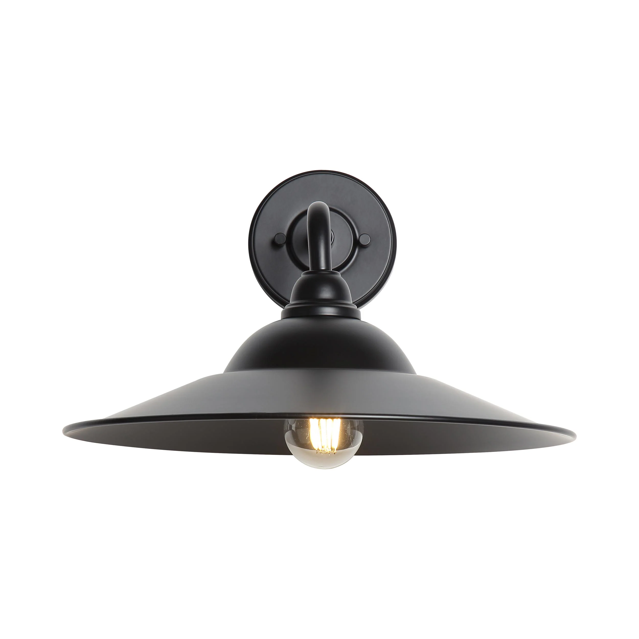 Yep by Golden Lighting Croma 1-light Wall Sconce in Matte Black shade - Image 2