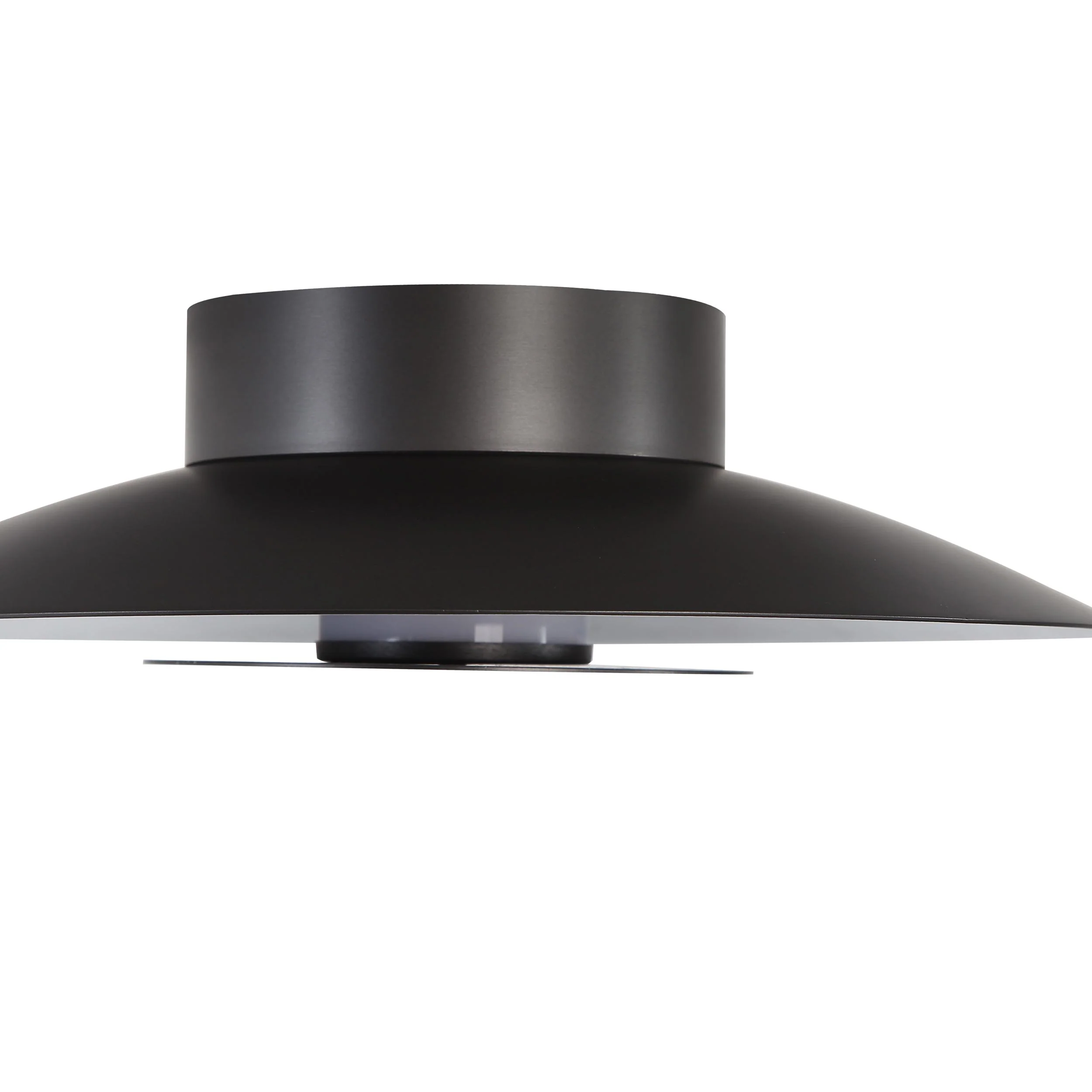 Yep by Golden Lighting Luma Integrated LED Flush Mount in Graphite and Graphite shade - Image 2