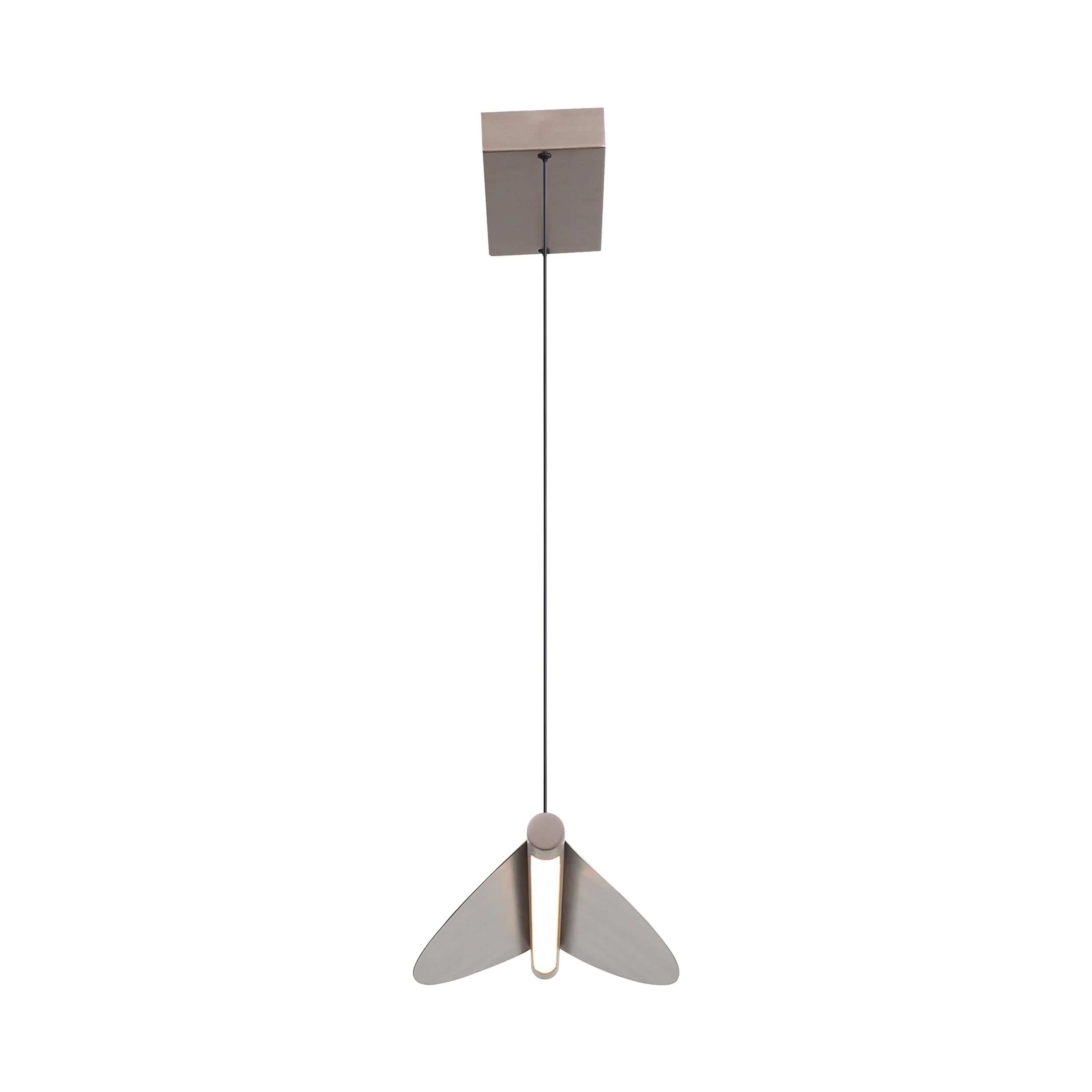 Yep by Golden Lighting Luma Integrated LED Island Light in Coffee Silver - Image 2