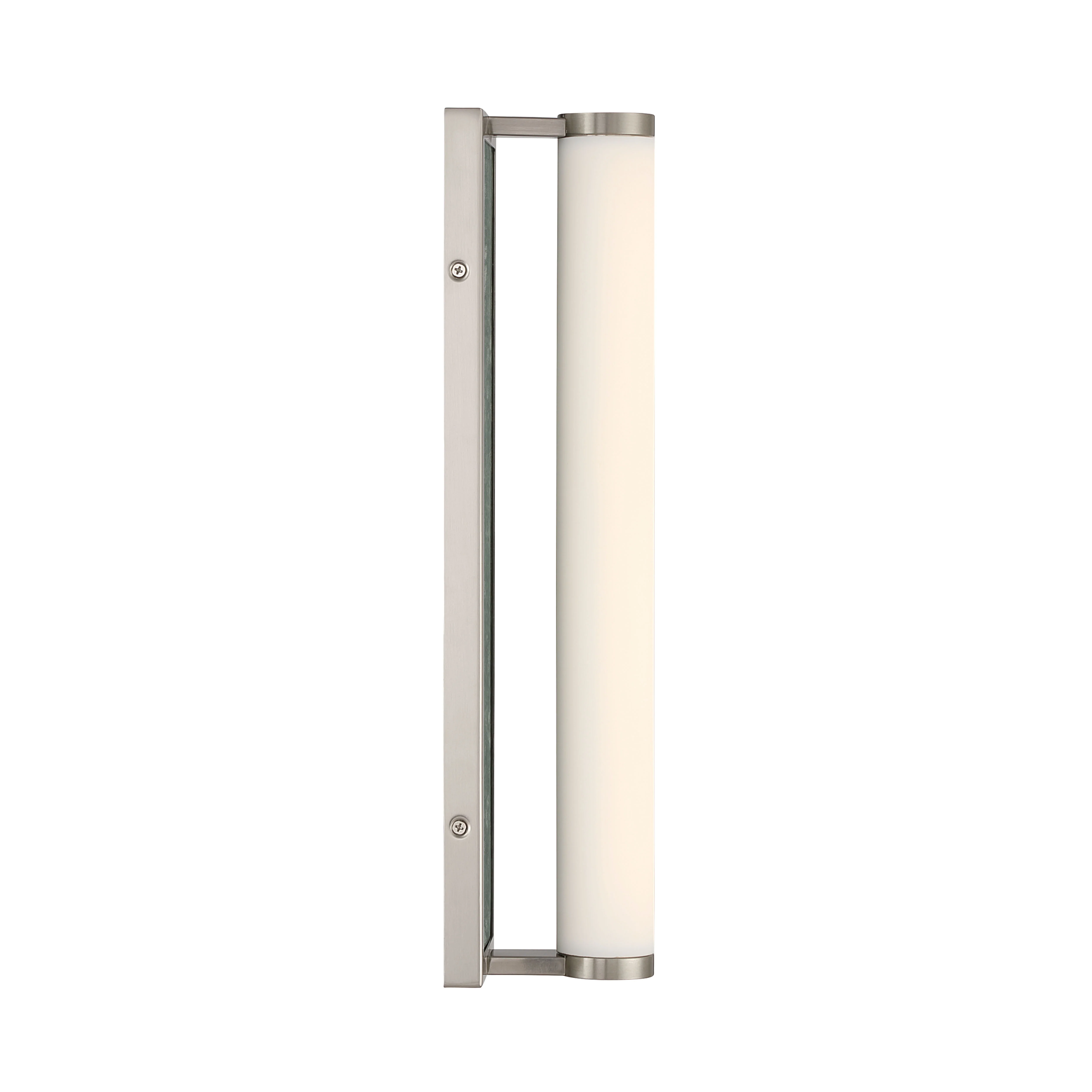 Yep by Golden Lighting Stratum Integrated LED 18in Vanity in Brushed Nickel with Persian Green Marble - Image 2