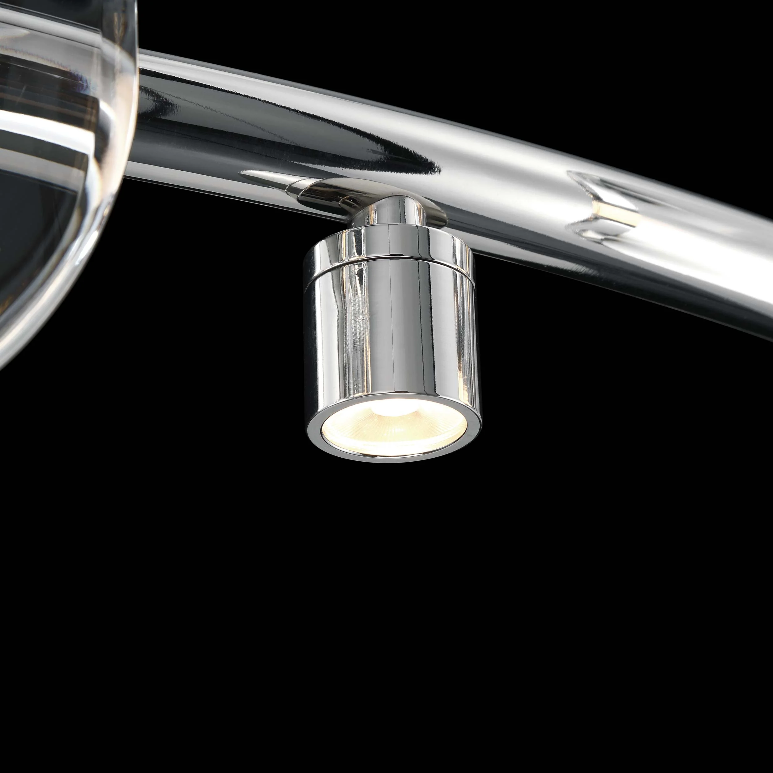 Ziva by Golden Lighting Celestia 12-light Integrated LED Chandelier in Chrome - Image 5