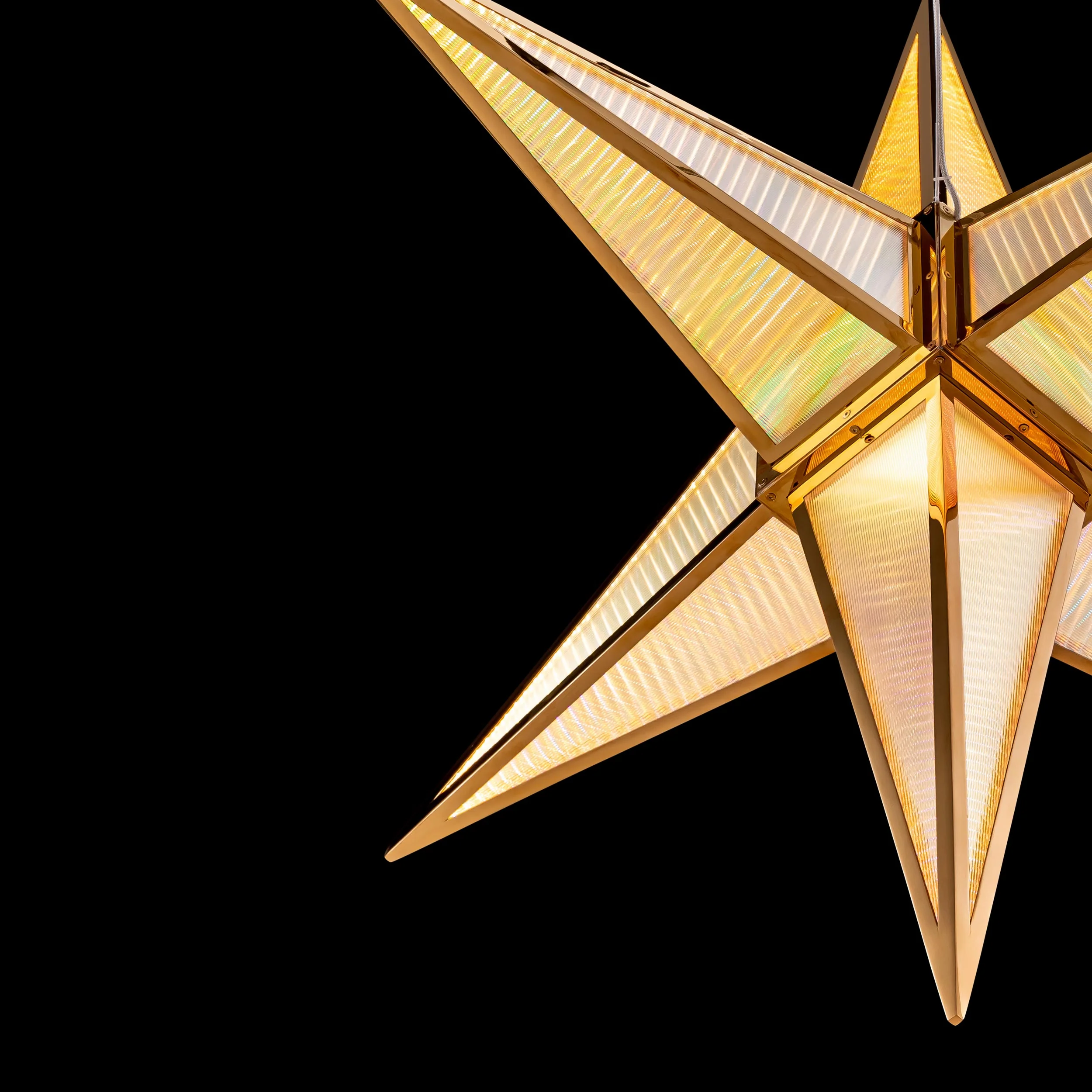 Ziva by Golden Lighting Spectrum Integrated LED 29in Pendant in Rose Gold - Image 3